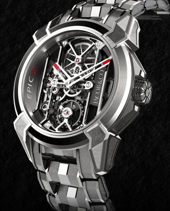 Jacob & Co EPIC X TITANIUM BRACELET EX100.20.NS.WB.A20AA Replica watch